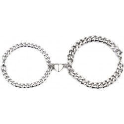 Paire Couple Chaine Acier