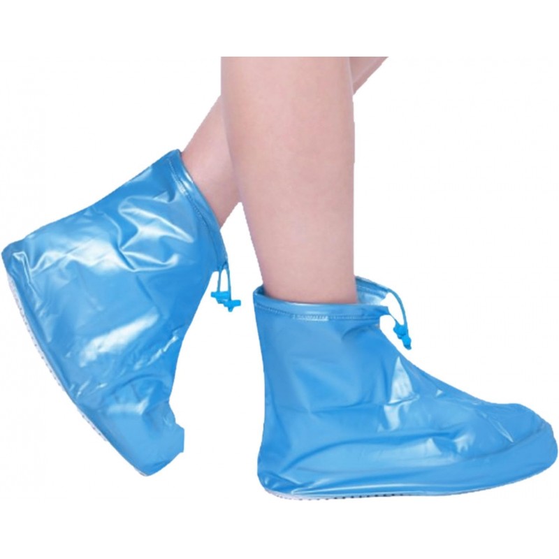 Couvre-chaussures de pluie - Couvre-chaussures imperméable - Protection antidérapante pour chaussures contre la pluie et la